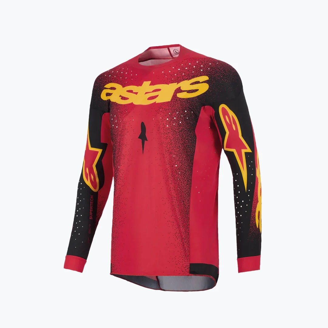 ALPINESTARS JERSEY BLK RED YLW 36/XL
