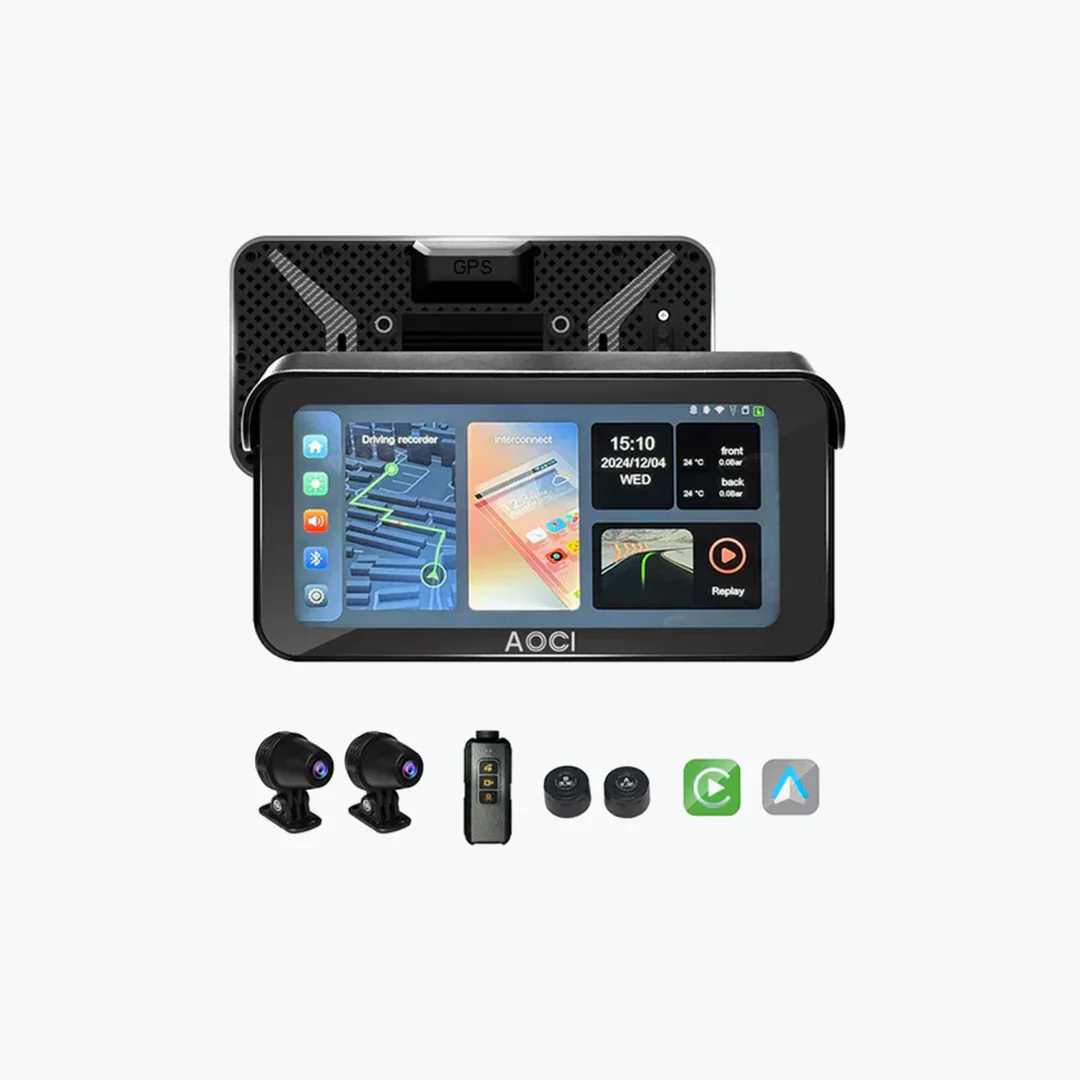 AOOCCI C6 Series Motorcycle/Carplay Screen - Image 2