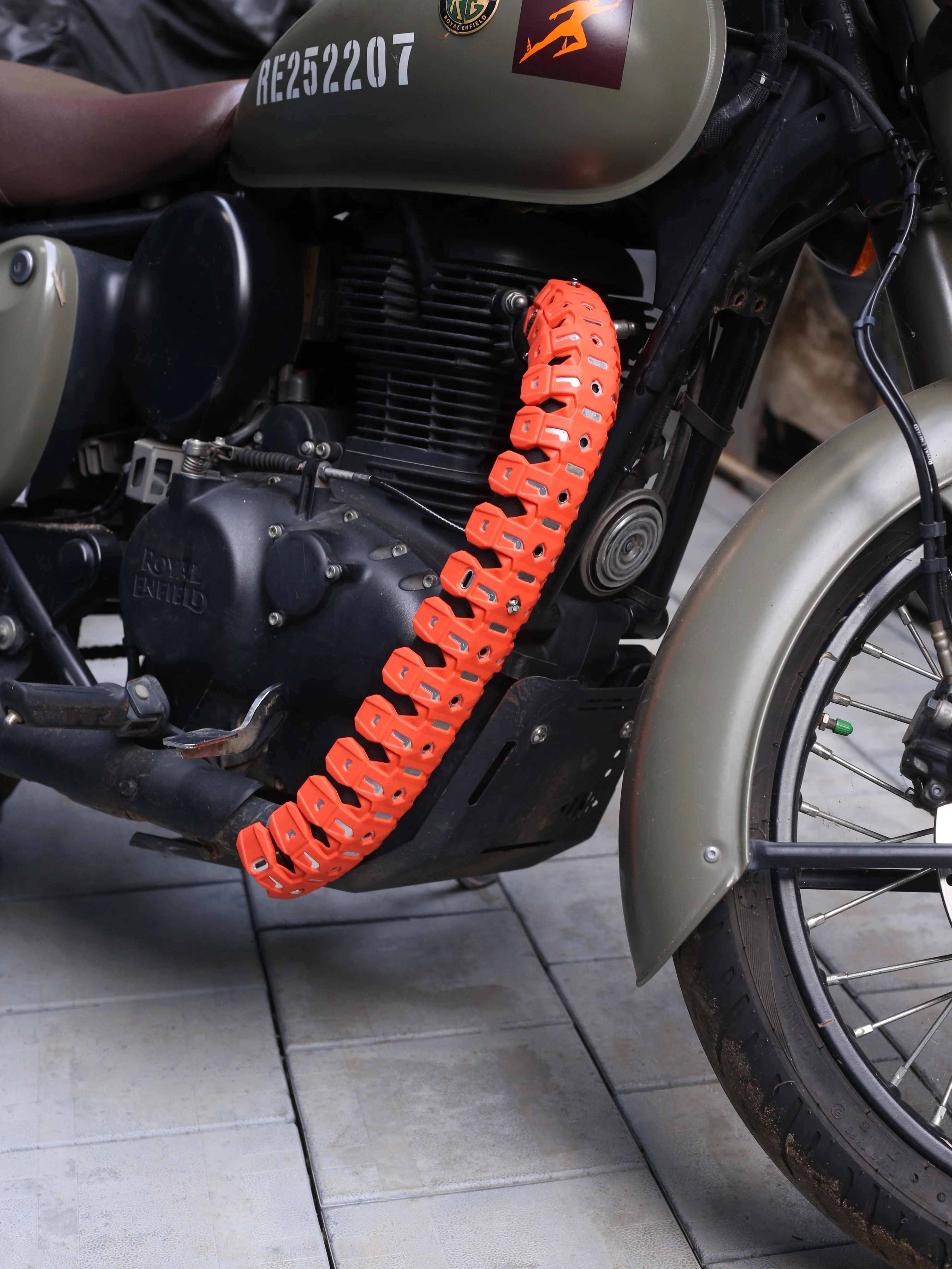Astront Exhaust Short 4T Pipe Silica Guard SL48 - Image 5