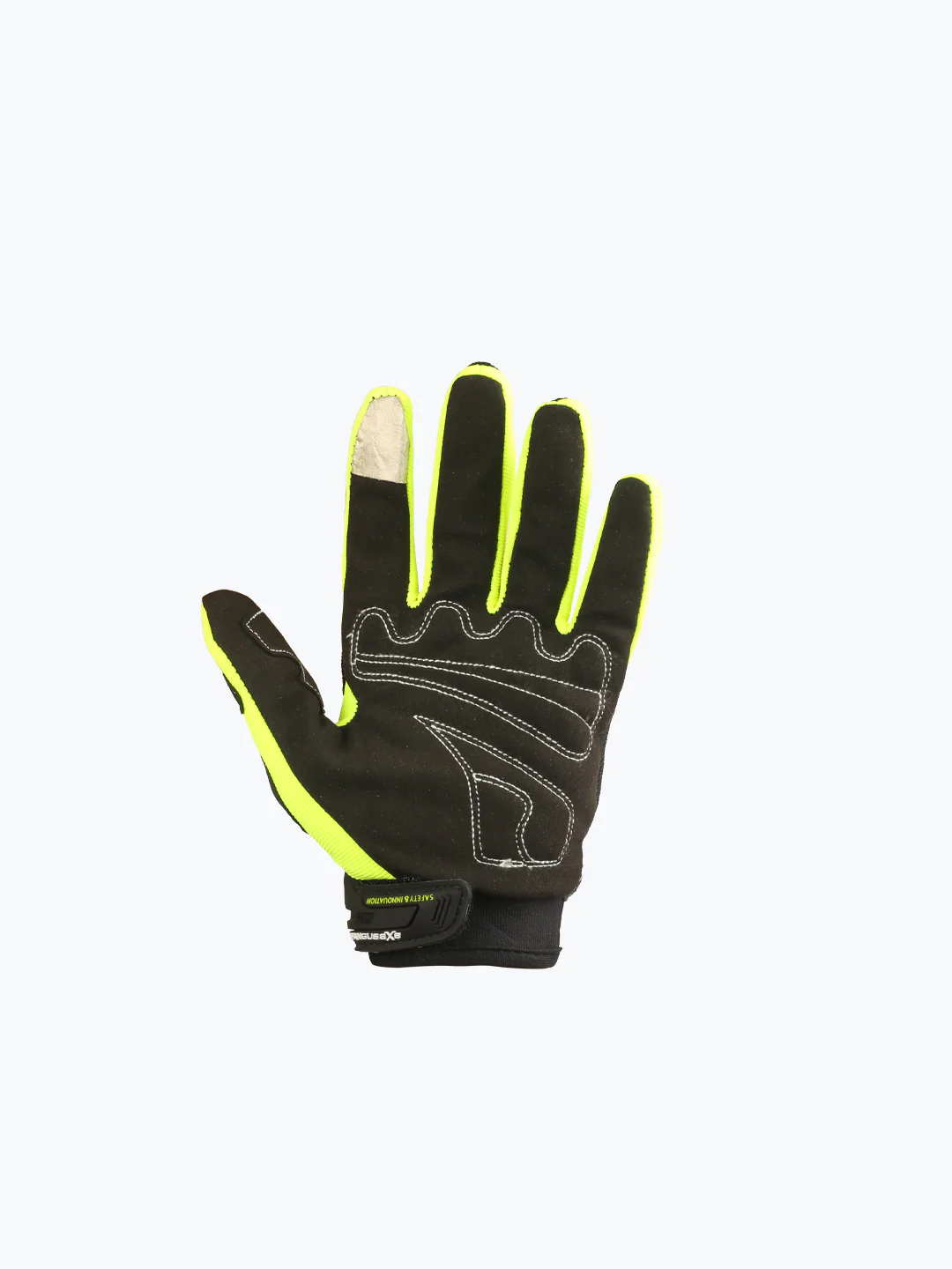 AXE Racing Gloves ST09 Black Yellow - Image 2