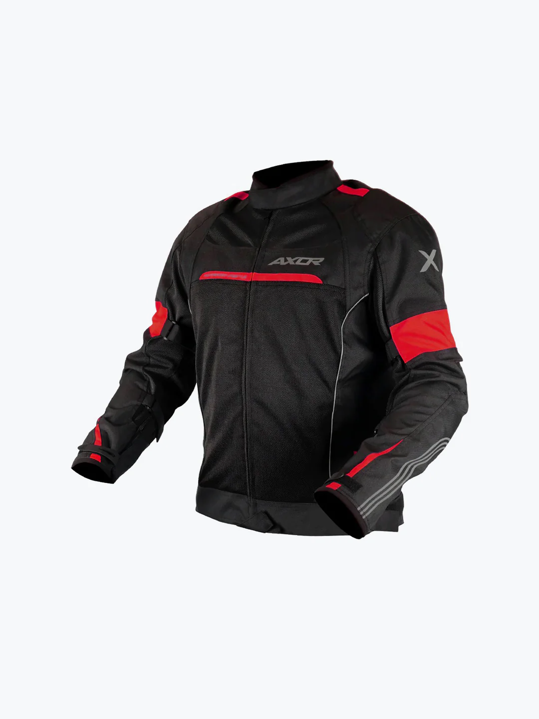 AXOR Jacket Cruise 2 Black Red - Image 2