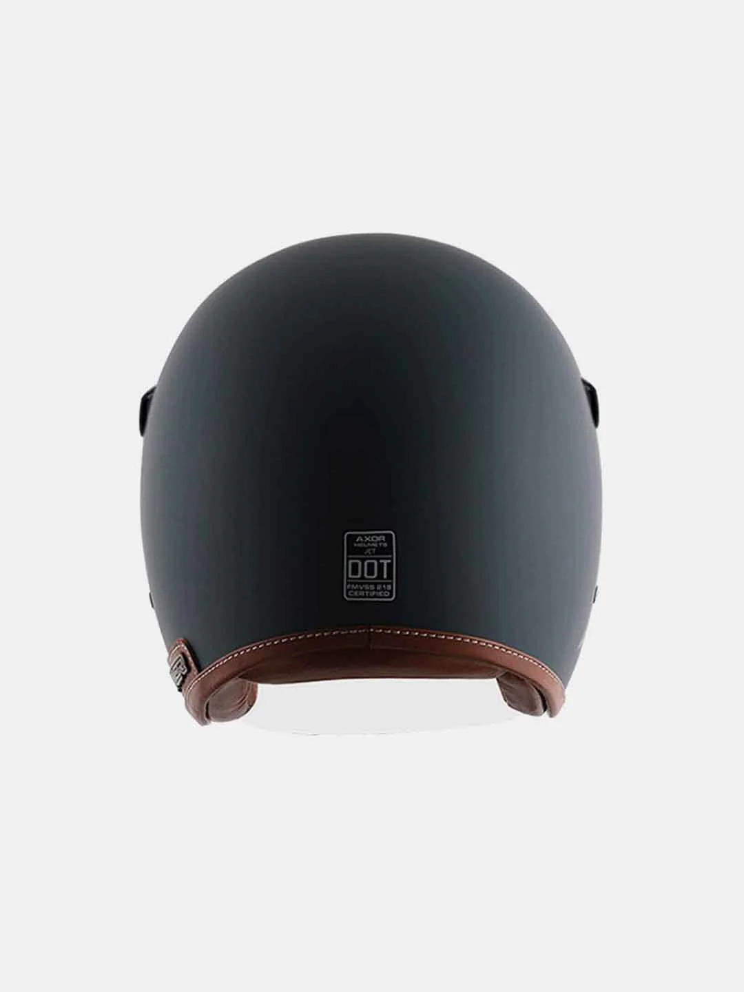 Axor Retro Jet Leather Dull Slate Helmet - Image 5