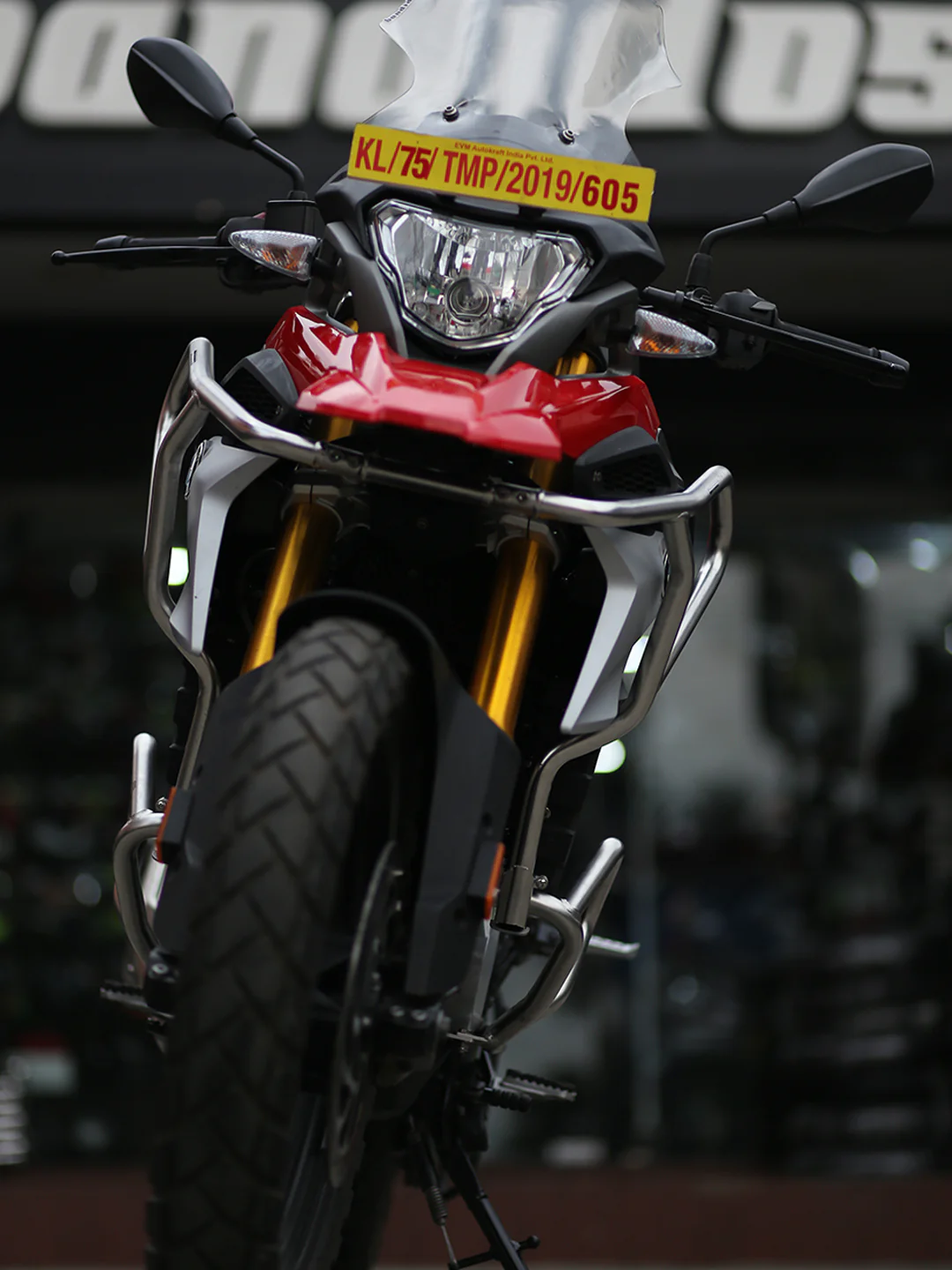 BMW G310 GS Upper Crash Guard-SS - Image 3