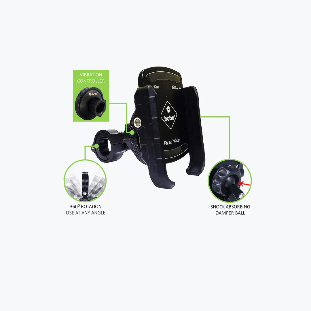 BOBO BM4 PRO JAW GRIP HOLDER WITH VIBRATION CONTROLLER - Image 3