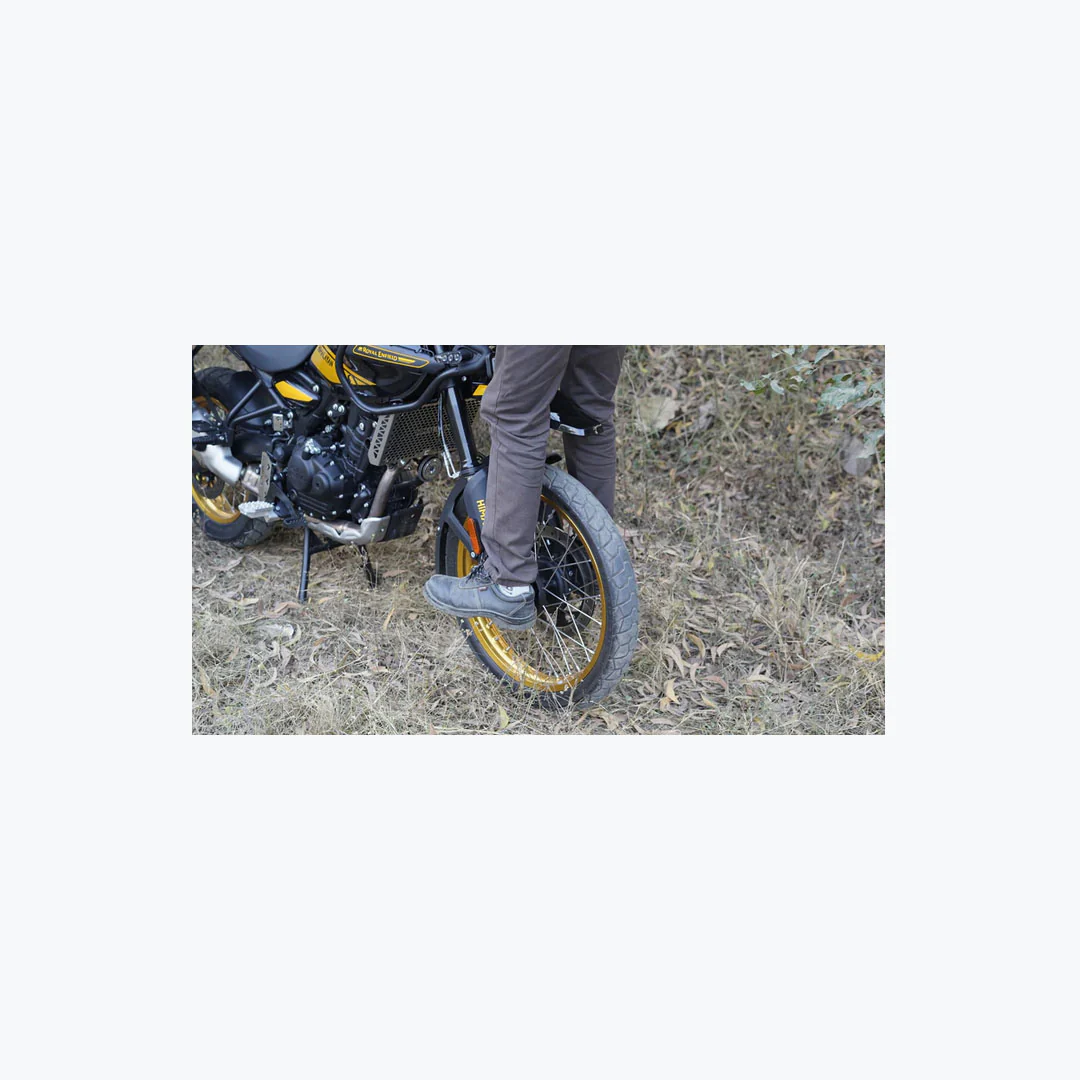 CARBON RACING ALUMINIUM FORK SLIDER HIMALAYAN 450 Black - Image 3