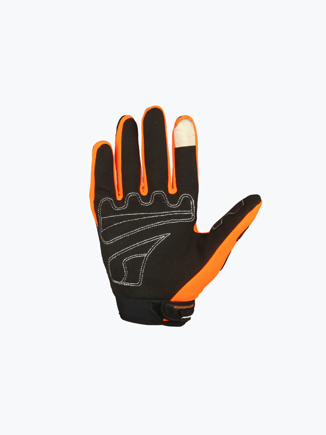 AXE Racing Gloves St09 Black Orange - Image 5