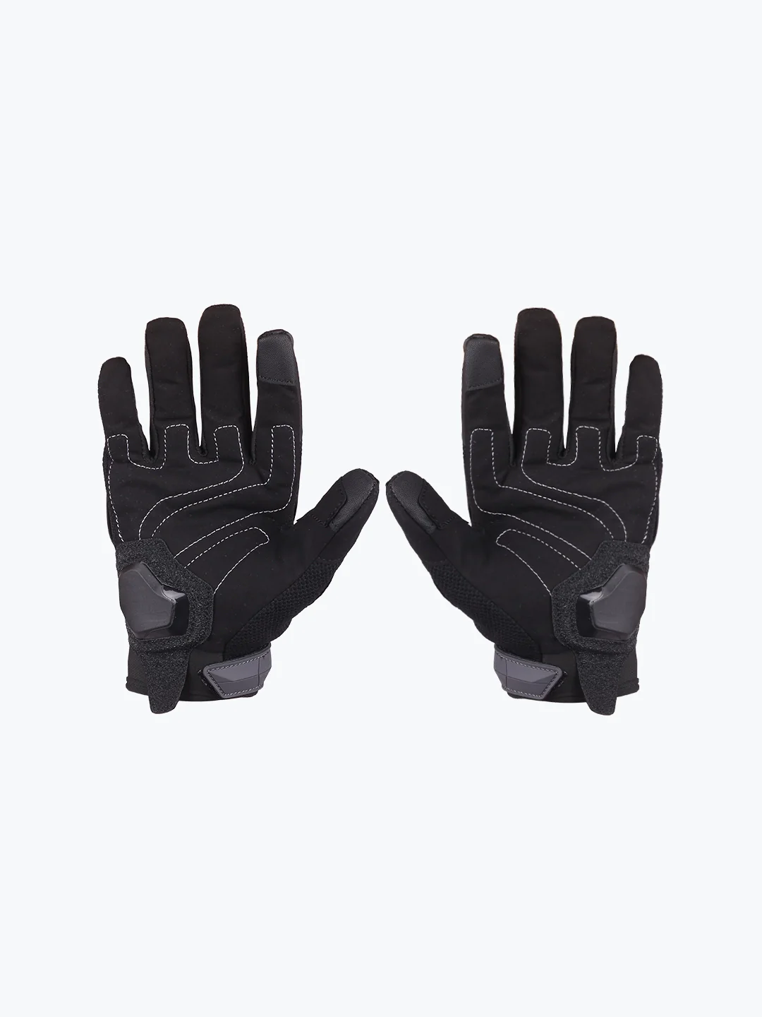 Cuirassier Gloves Grey Red - Image 2