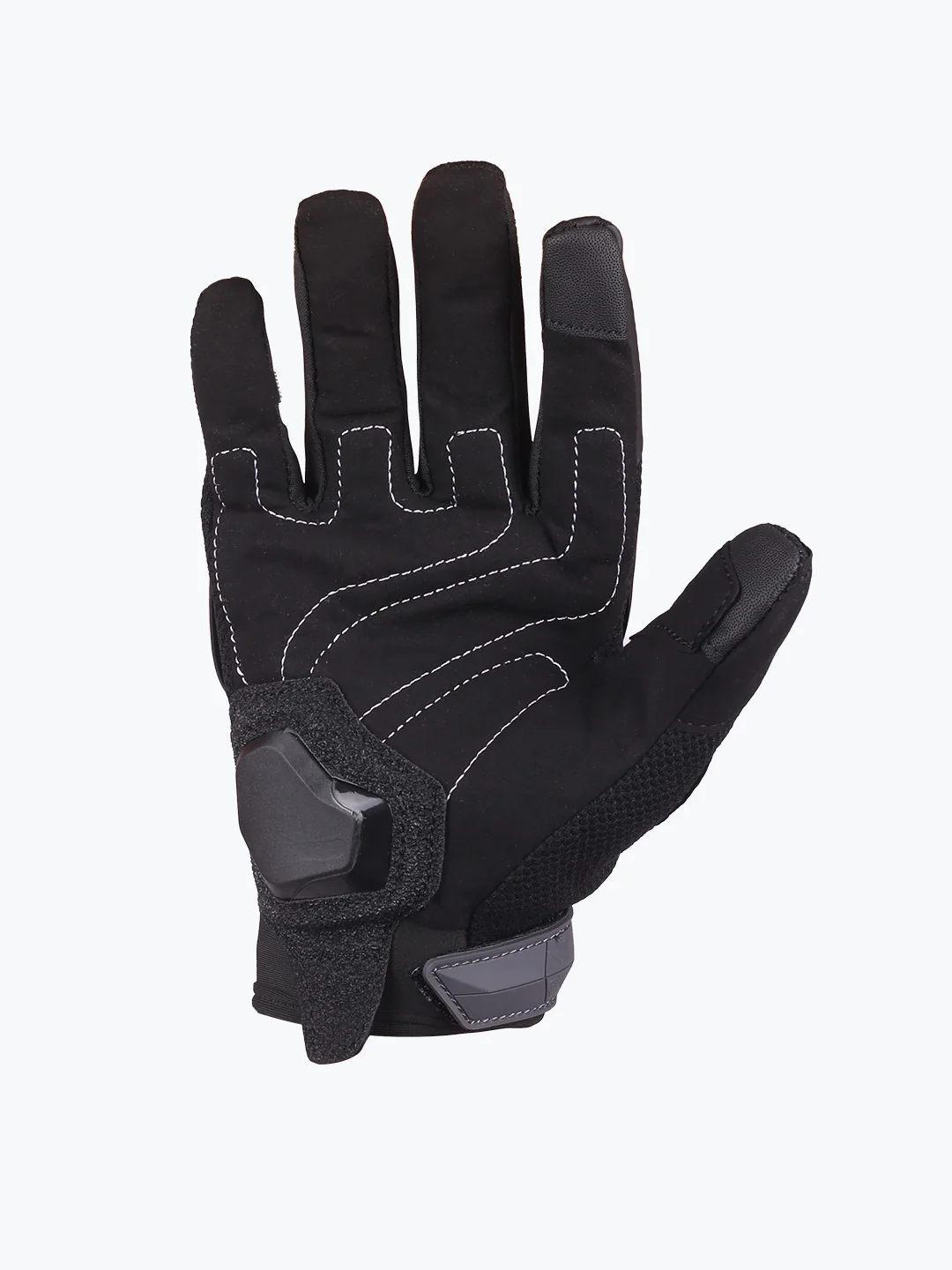 Cuirassier Gloves Grey Red - Image 4