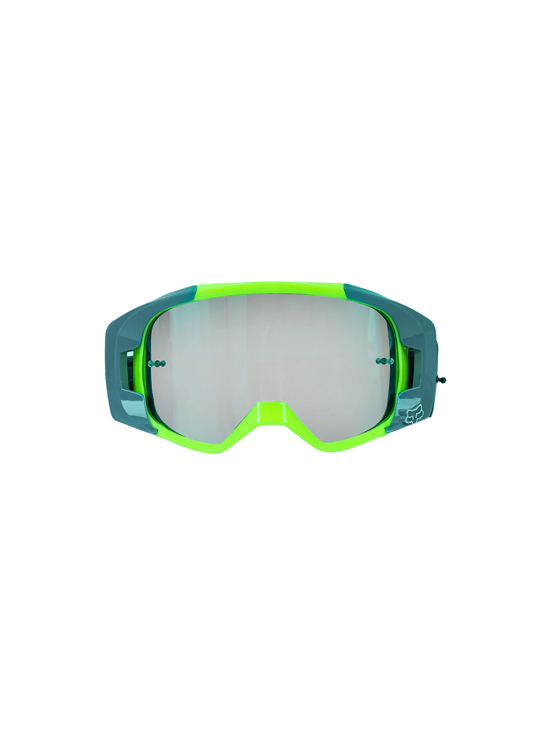 FOX Replica Goggles With Box GRN GREY.F SILVER Tint - Image 2