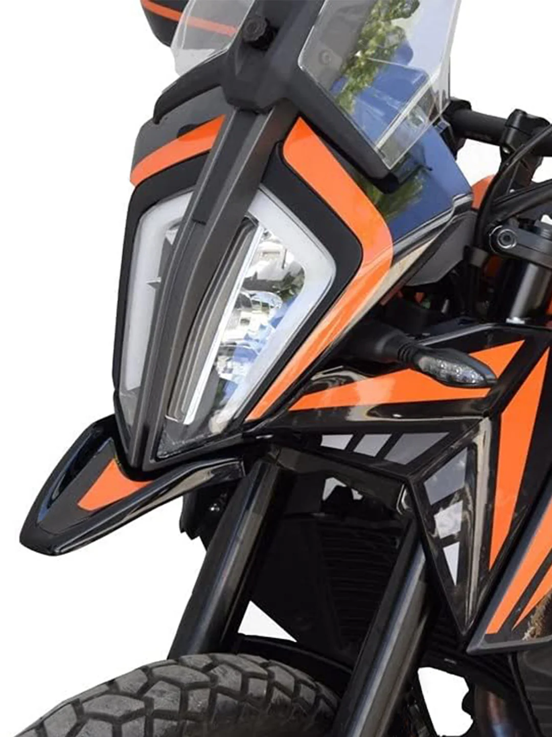 Fox Wolf KTM 390 ADV Front Fender G Black - Image 4