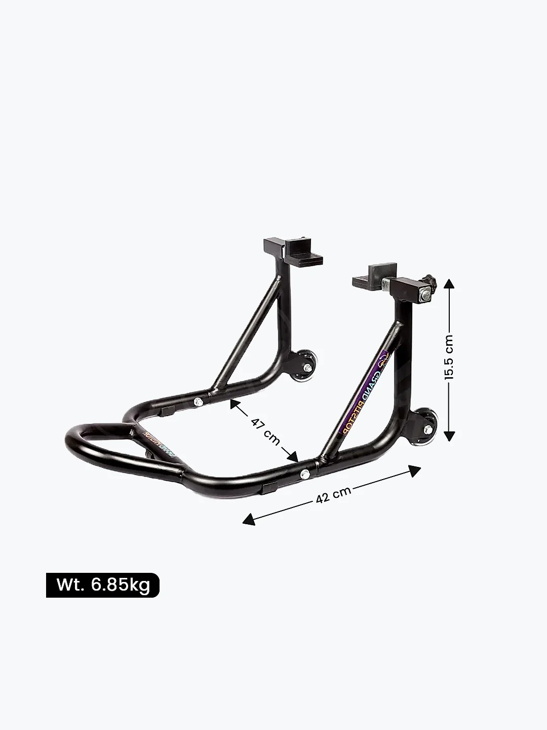 Grand Dismantable Paddock Stand Black - Image 2
