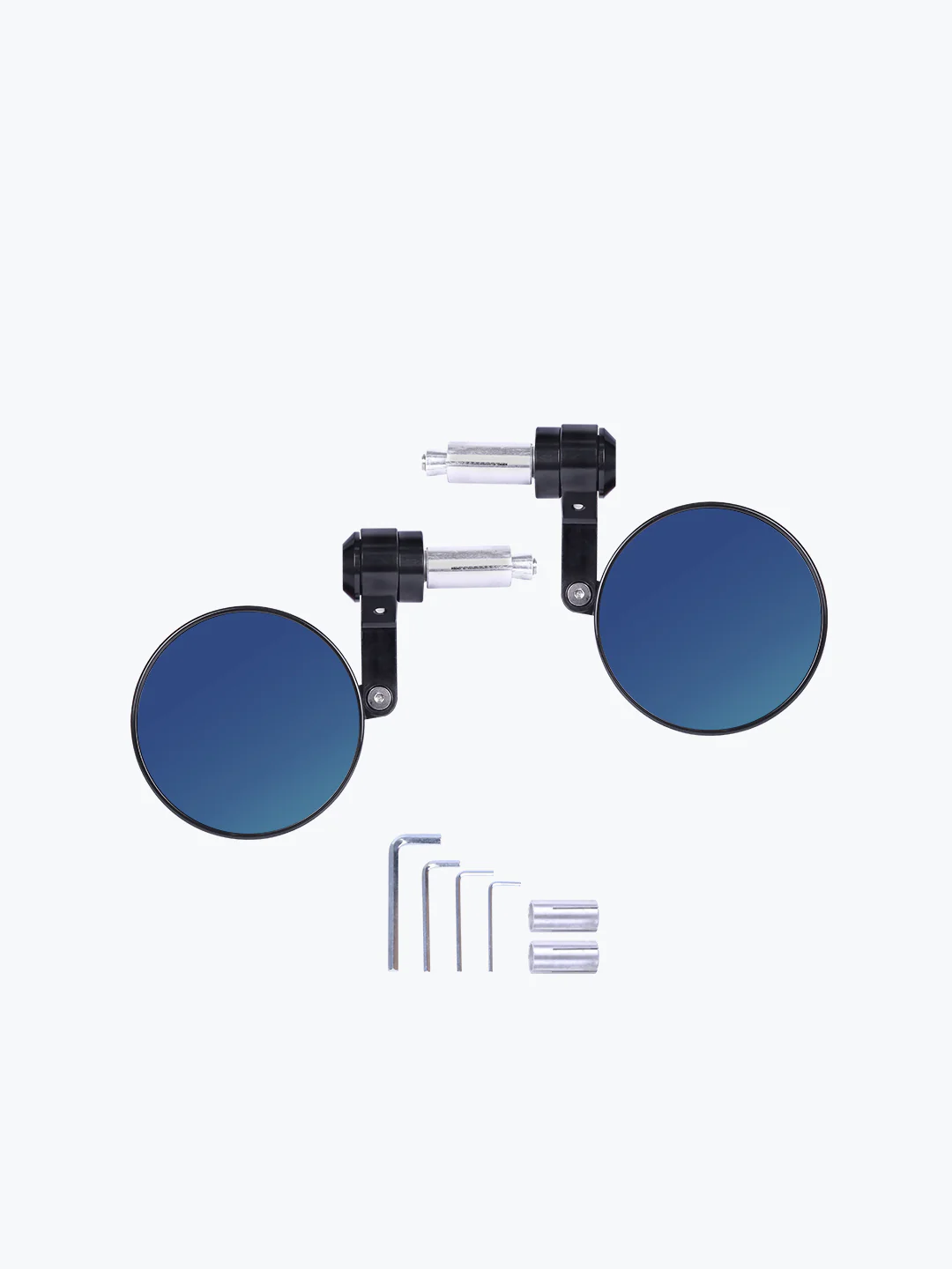GT Mirror Round With Adjustable Rod Black - Image 4