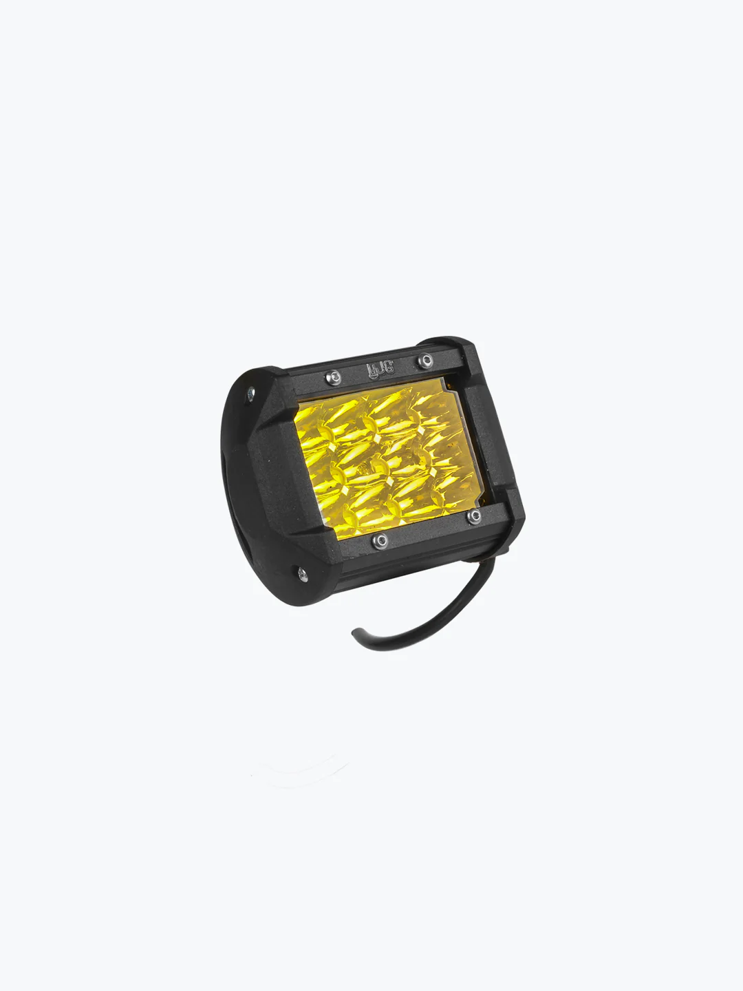 HJG 12 LED Yellow Square Foglight - Image 2