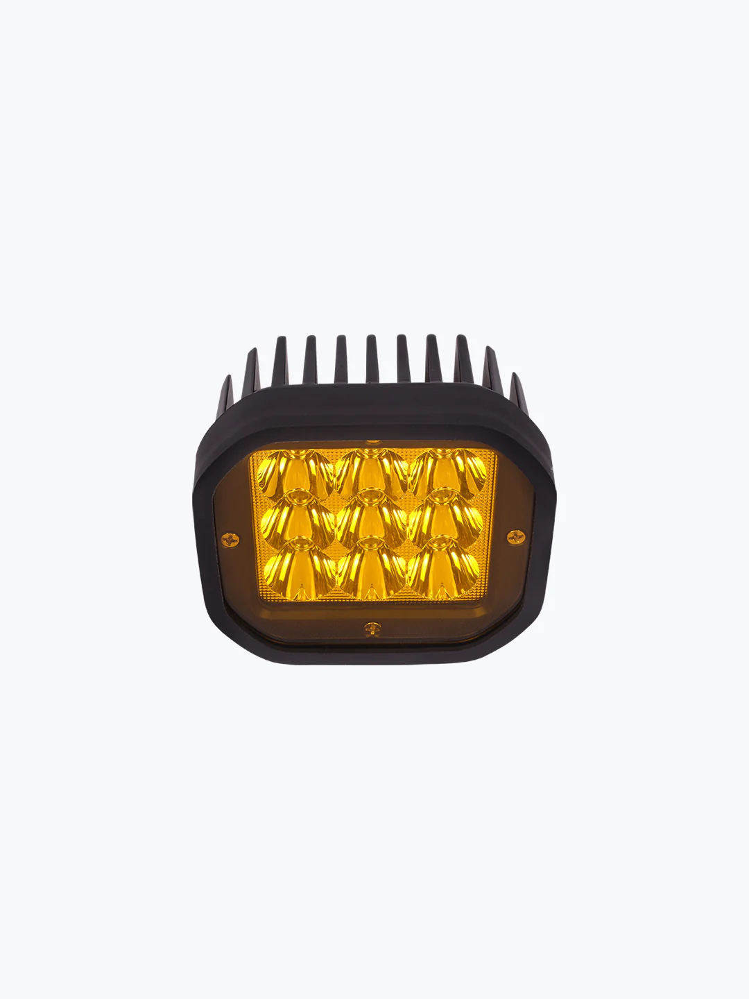 HJG 9 LED Fog Light With Yellow Cap Premium Pair - Image 5