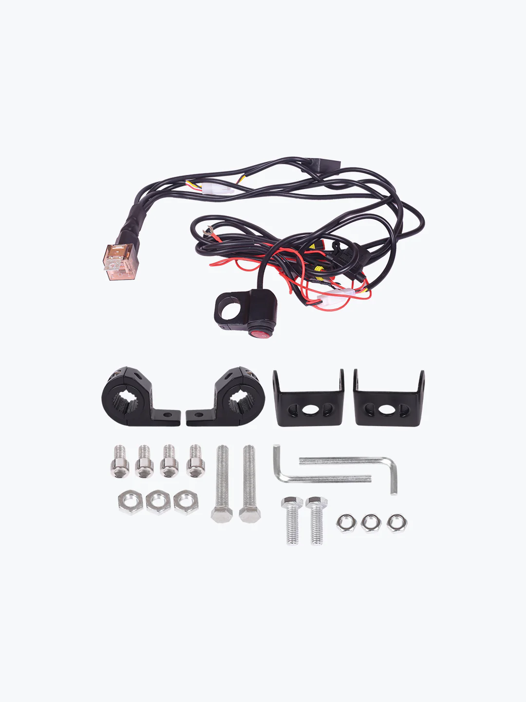 HJG 9 LED Fog Light With Yellow Cap Premium Pair - Image 8