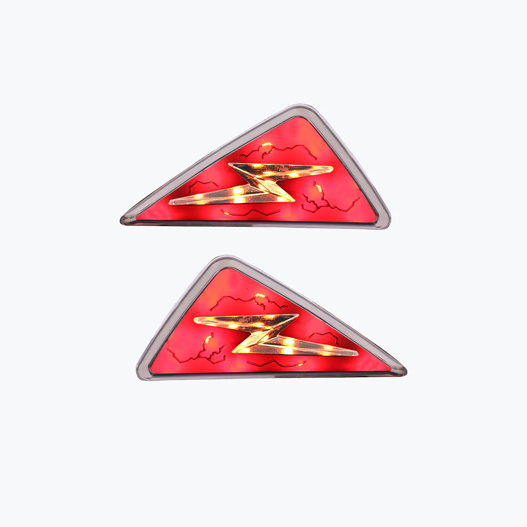 HJG D-298 THUNDER FLUSHMOUNT RUNNING INDICATOR YLW RED - Image 2