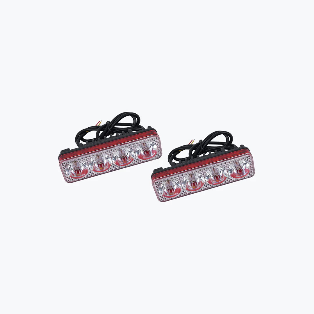 HJG MOTO 4 LED BAR FOGLIGHT PAIR - Image 8