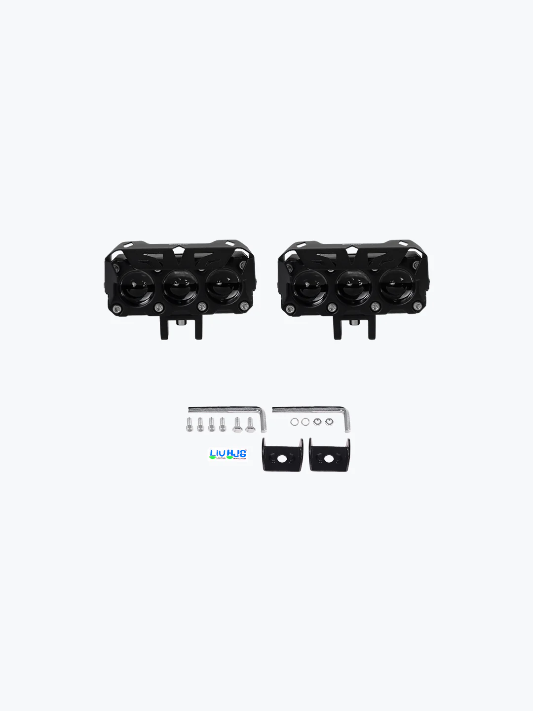 HJG Robotic 3 LED Pair Fog Light - Image 7