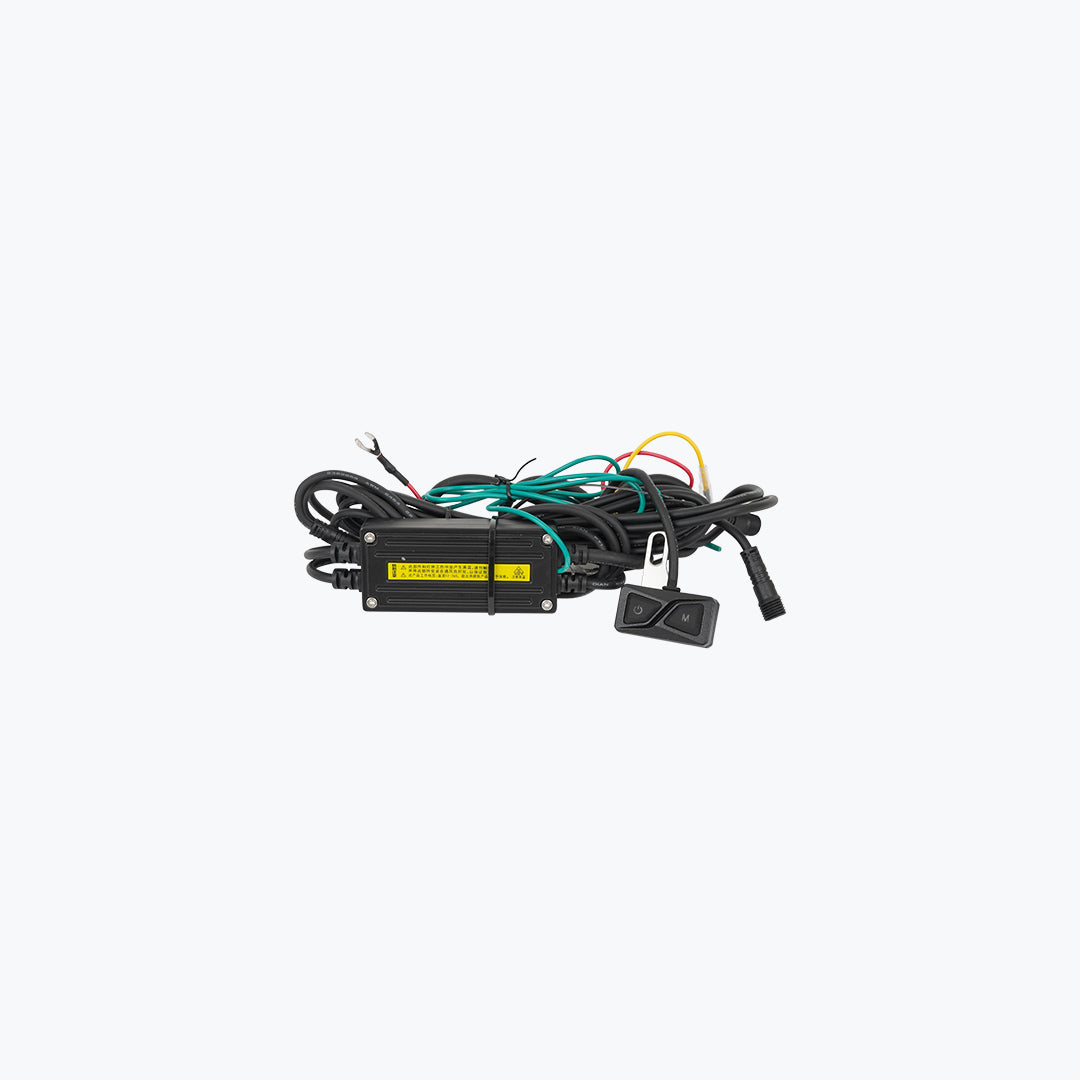 HJG Universal Square AI CAM S83 Fog Light With Wire Harness - Image 5