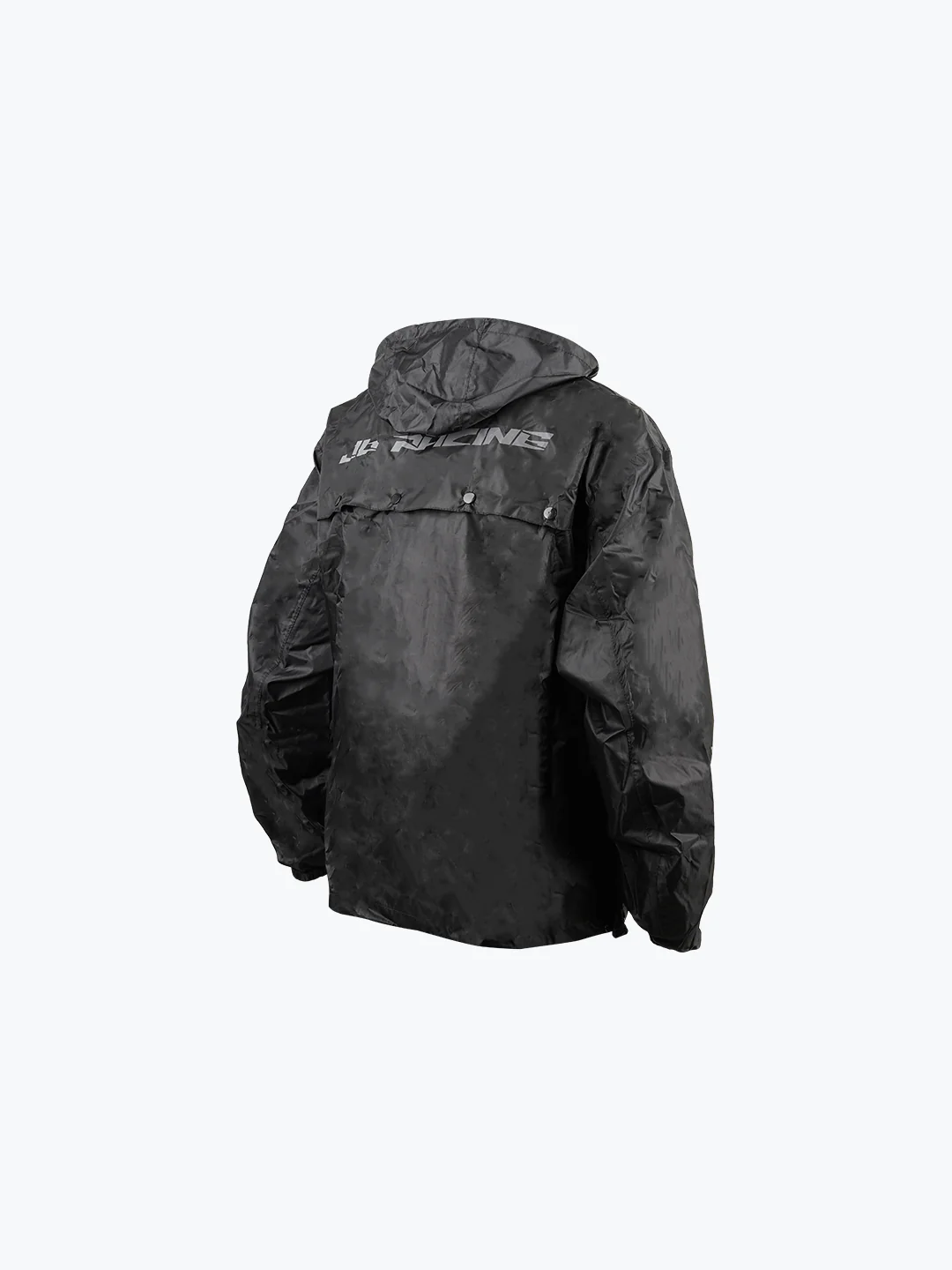 JB Racing Rain Jacket Black - Image 4