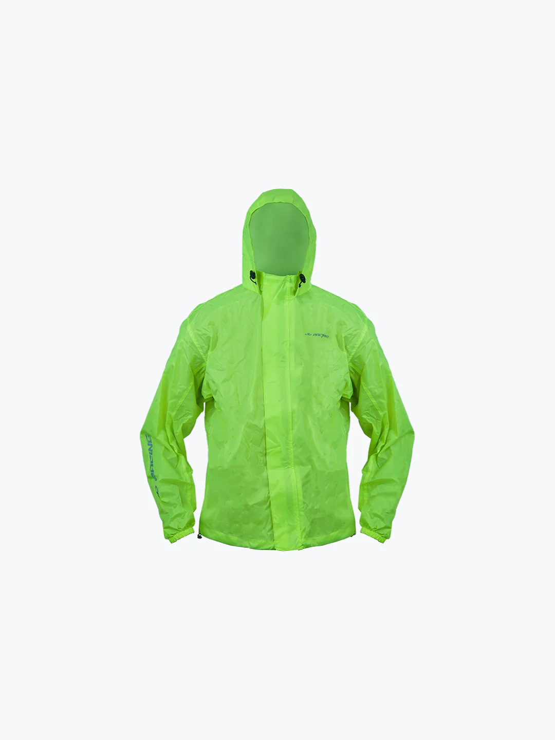 JB Racing Rain Jacket Hi Vis Green