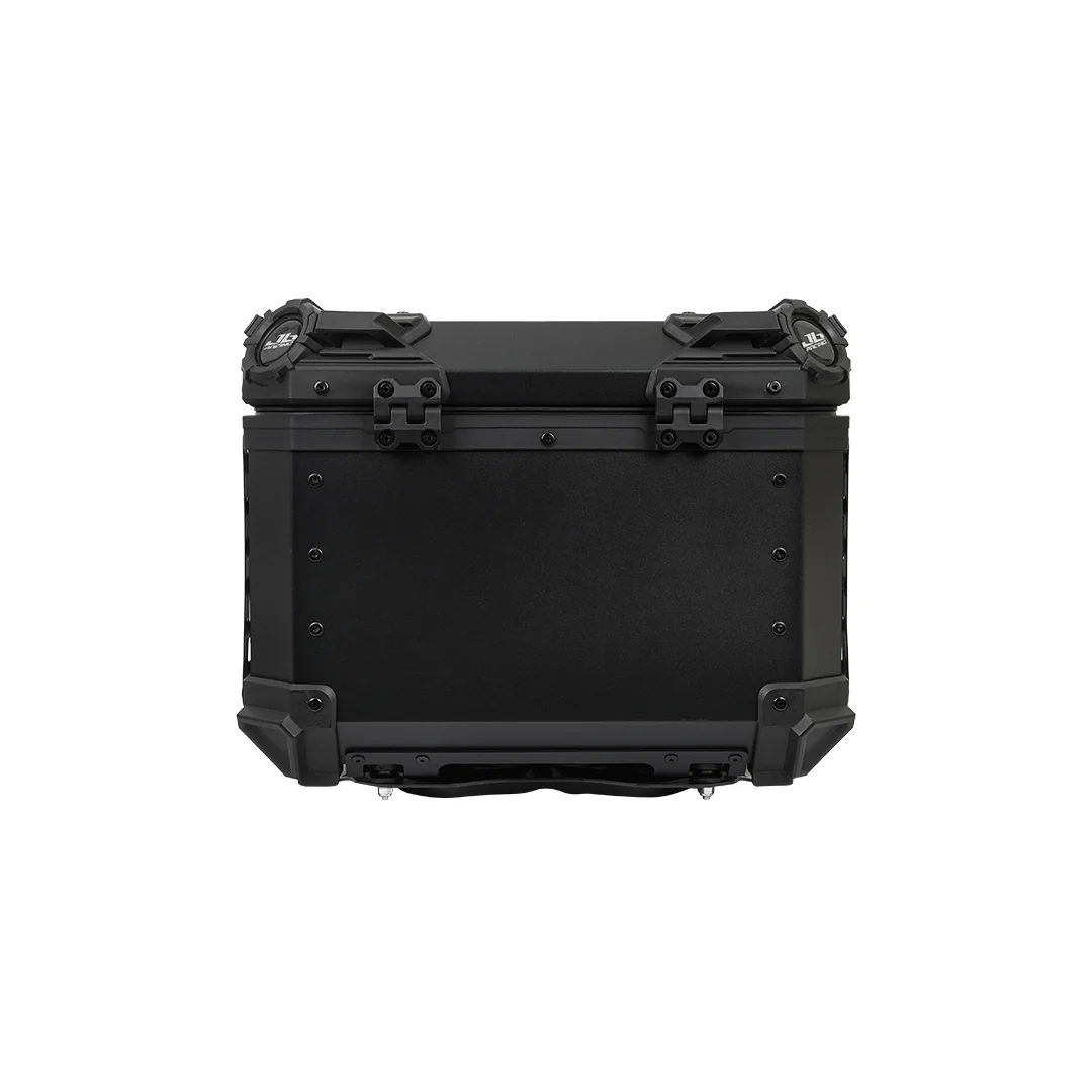 JB RACING Top Case 45L BLACK FENCE V1.0 PREMIUM BLACK WITH BACKREST PAD - Image 6
