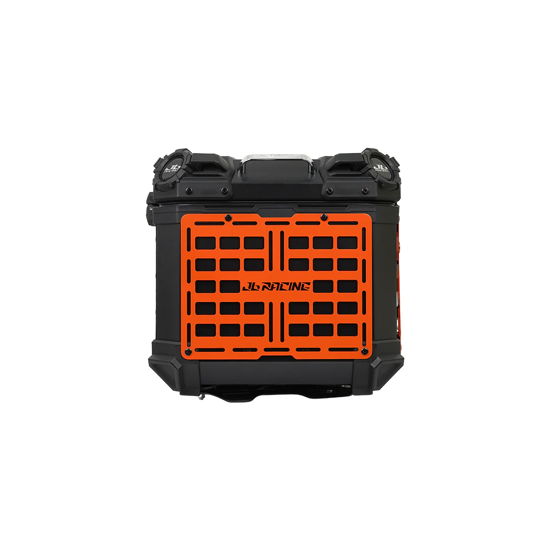 JB RACING Top Case 45L FENCE V1.0 PREMIUM BLACK WITH BACKREST PAD - Image 11