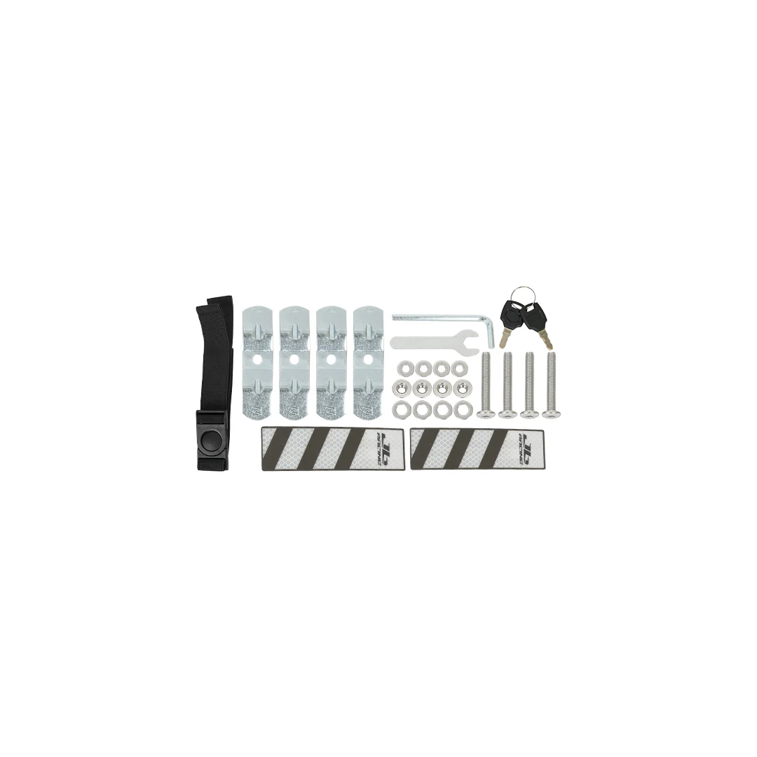 JB RACING Top Case 45L FENCE V2.0 PREMIUM BLACK WITH BACKREST PAD - Image 18