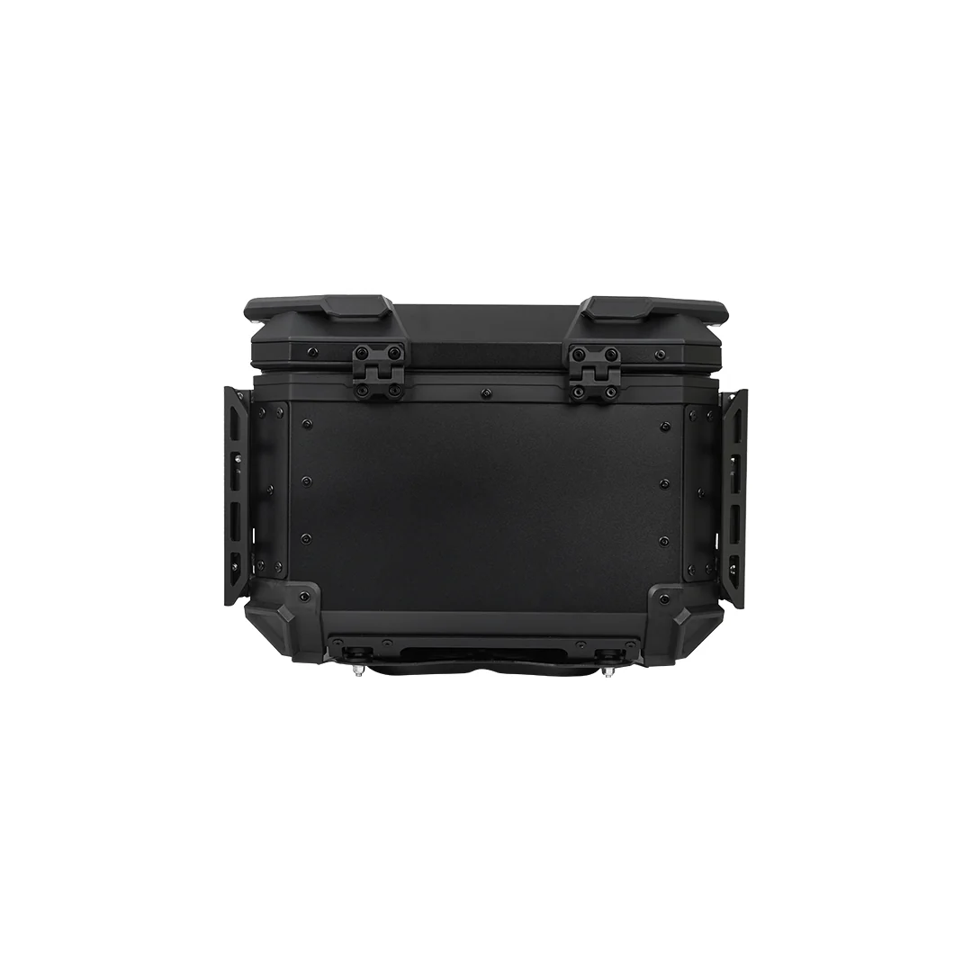 JB RACING Top Case 45L FENCE V2.0 PREMIUM BLACK WITH BACKREST PAD - Image 5