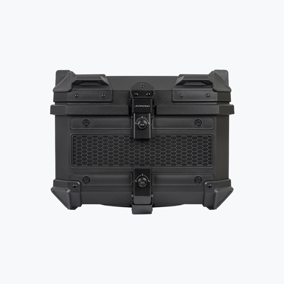 JB Racing Top Box MC 45L Black Economy With Backrest Pad - Image 4