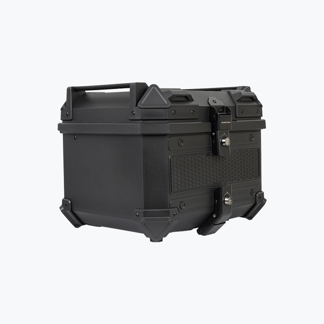 JB Racing Top Box MC 45L Black Economy With Backrest Pad - Image 5