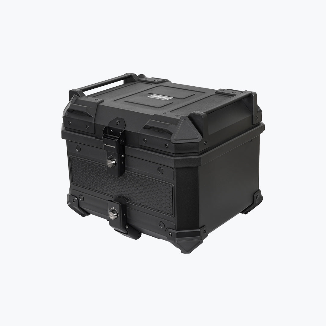 JB Racing Top Box MC 45L Black Economy With Backrest Pad - Image 9