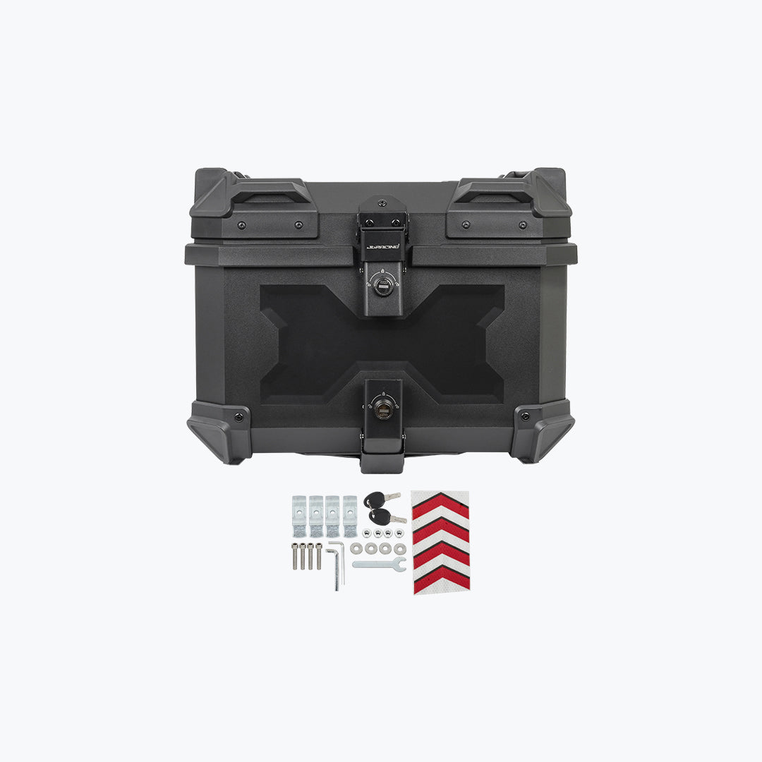 Jb Racing Top Case X45L Economy Black With Backrest Pad - Image 16