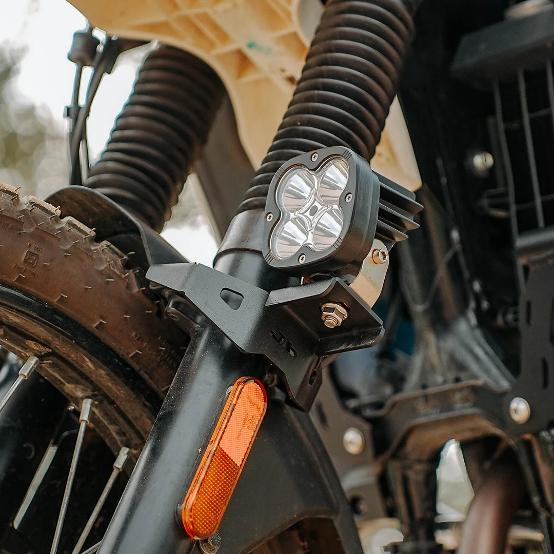 JB Racing X Pulse 210 LUX Fog Light Mount Black - Image 3