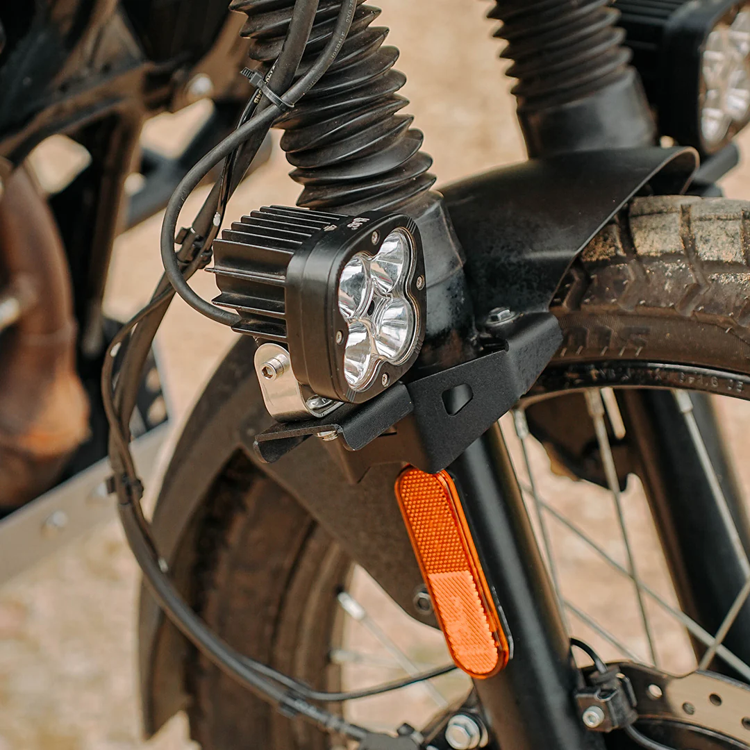 JB Racing X Pulse 210 LUX Fog Light Mount Black - Image 5