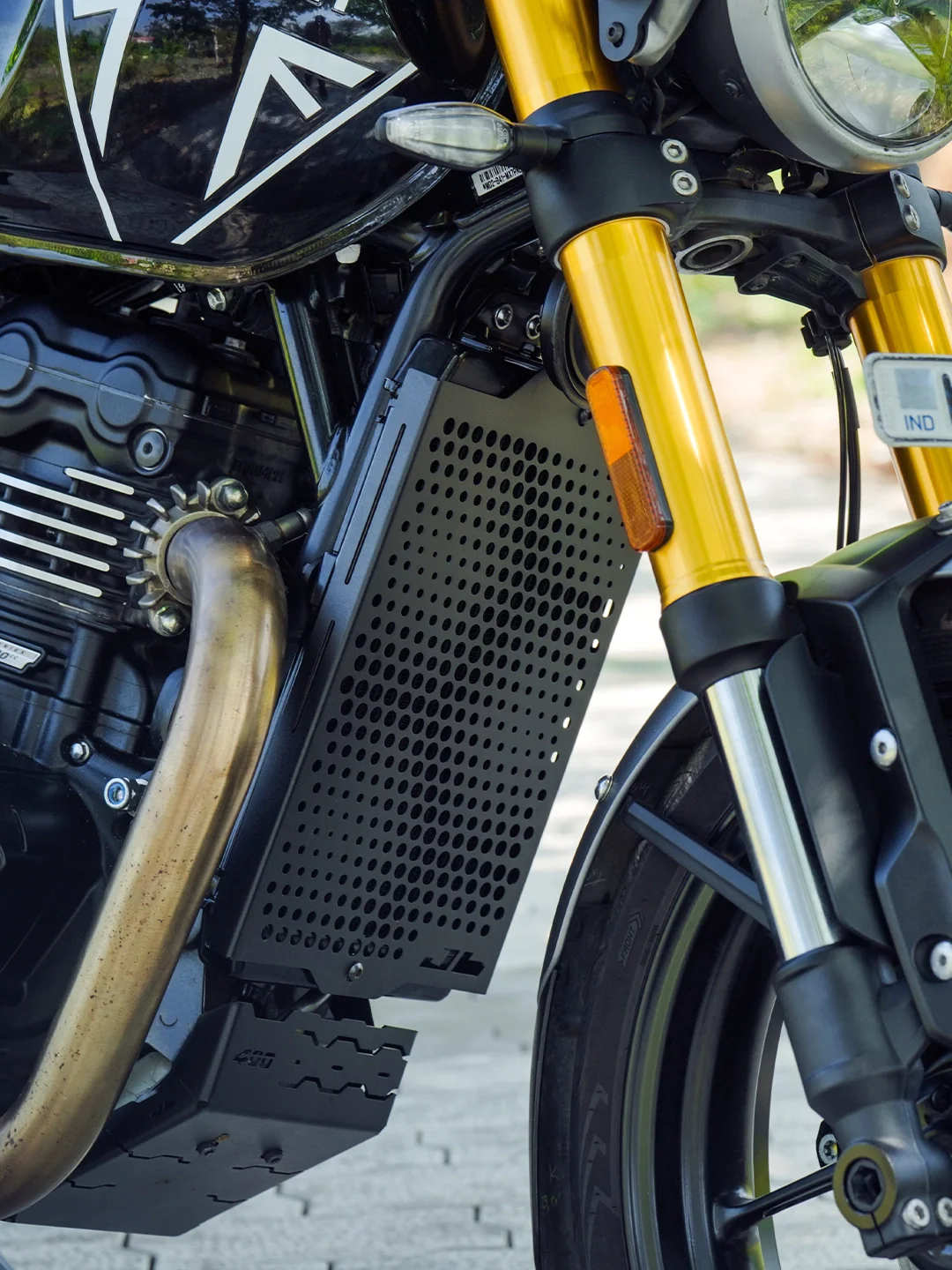 Jb Racing Triumph Speed 400 Radiator Grill