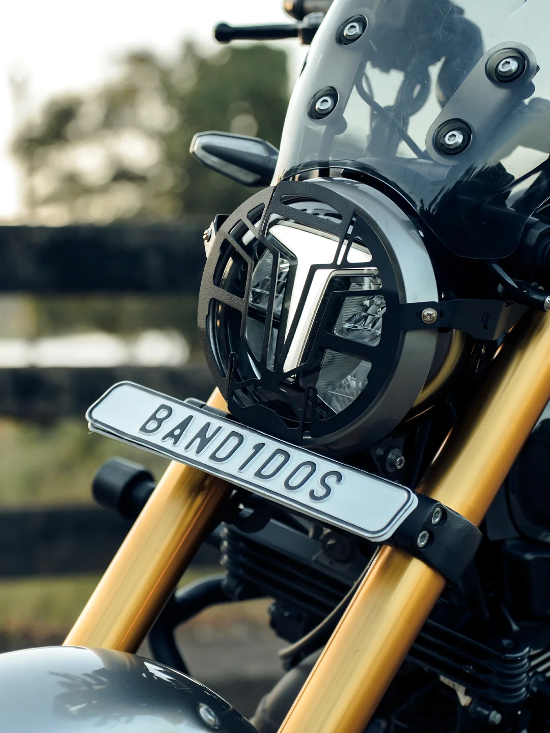 Jb Racing TVS Ronin Headlight Grill - Image 3