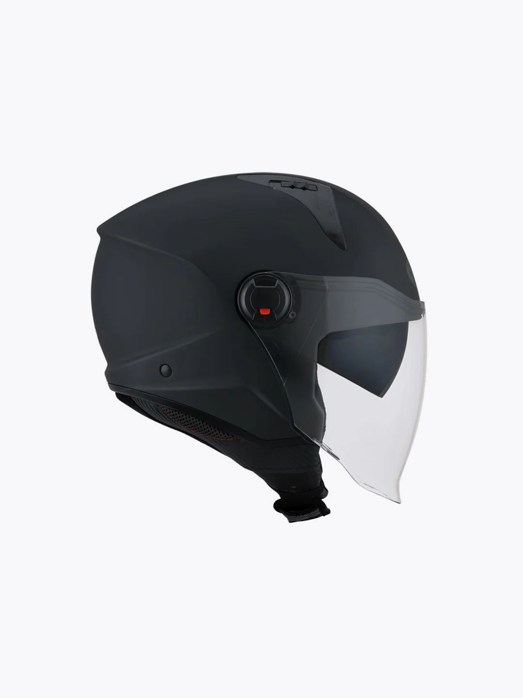 KYT D City Plain Matt Black - Image 4