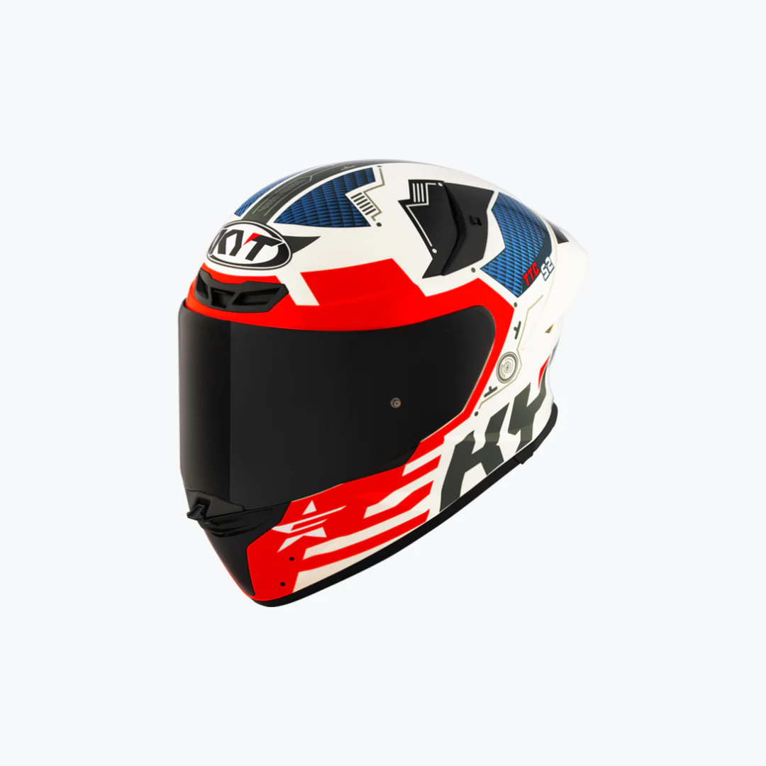 KYT TT REVO FUSELAGE RED - Image 2