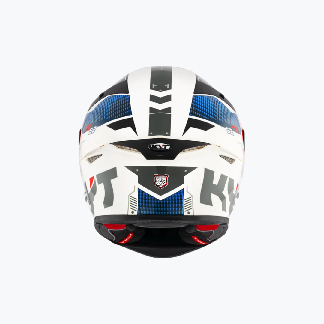 KYT TT REVO FUSELAGE RED - Image 4
