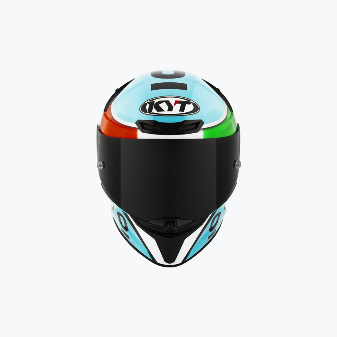 KYT TT REVO LEOPARD REPLICA TRICOLOR - Image 2