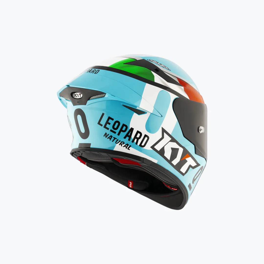 KYT TT REVO LEOPARD REPLICA TRICOLOR - Image 4