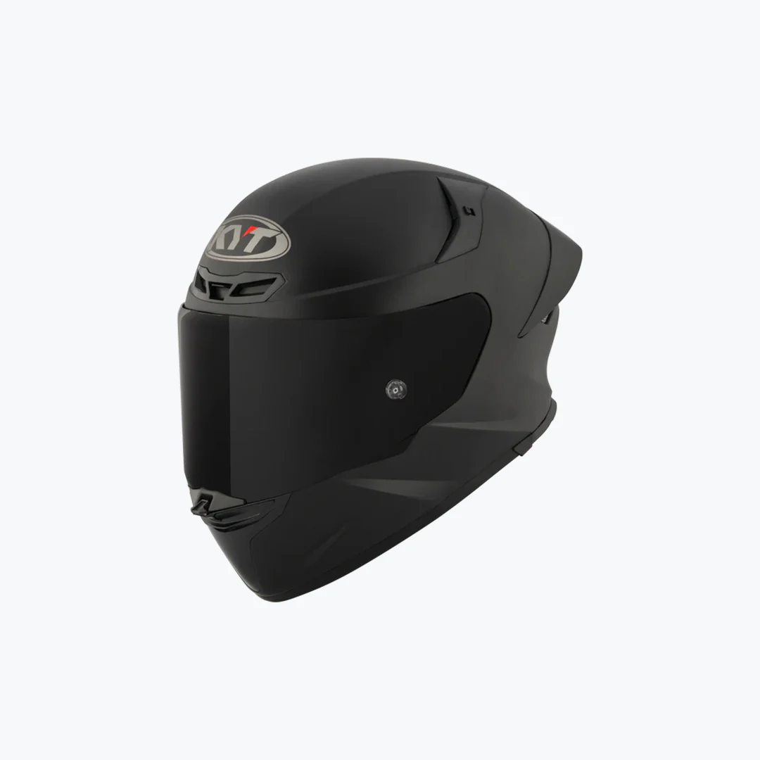 KYT TT REVO PLAIN MATT BLACK - Image 2