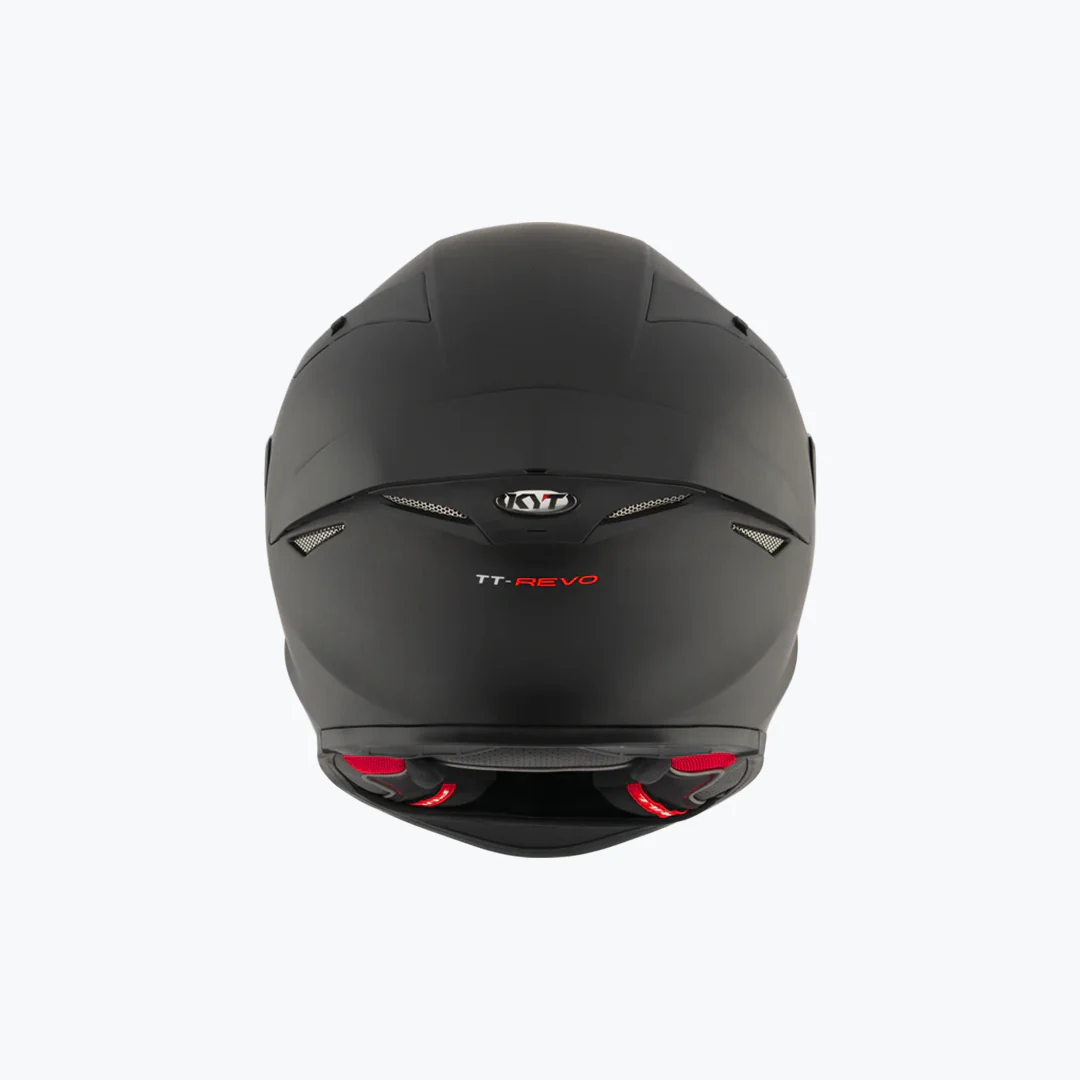 KYT TT REVO PLAIN MATT BLACK - Image 4