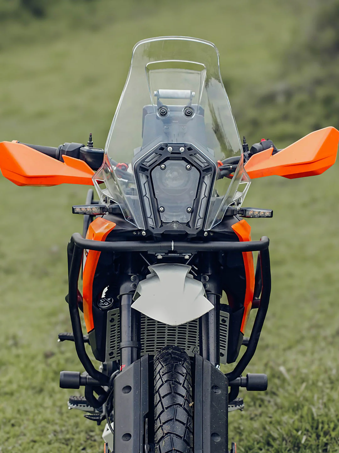 LEGUNDARY KTM 250 ADV/390 ADV R/390 ADV X+/390 ADV S 2025 OCULUS SHIELD-ACRYLIC-YELLOW/WHITE