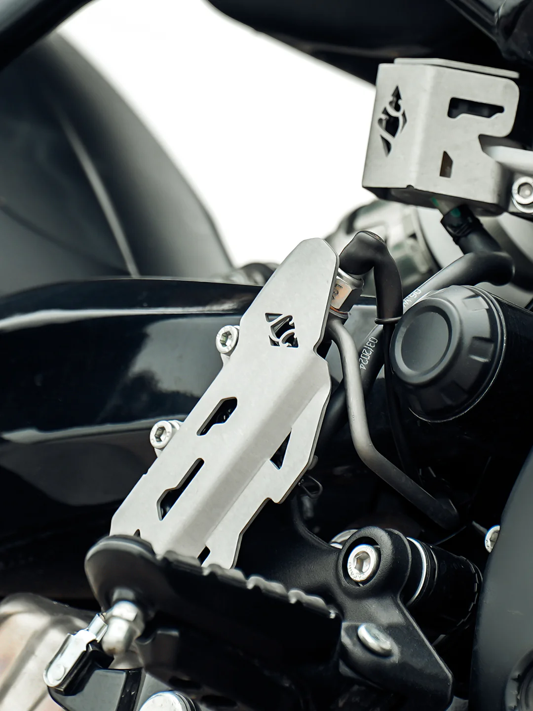 Legundary RE Guerrilla 450 Buckler Master Cylinder Guard - Image 3
