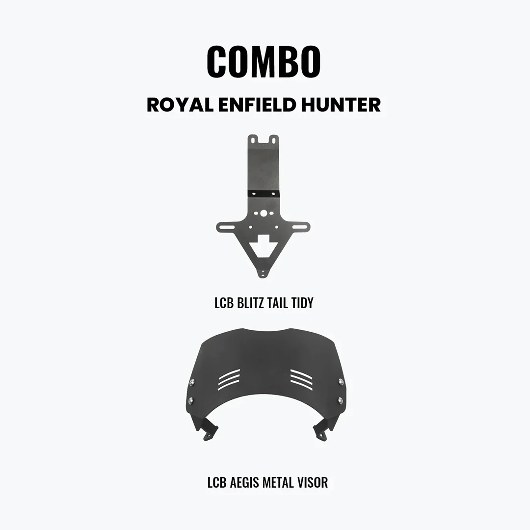 Legundary TAIL TIDY & METAL VISOR COMBO FOR HUNTER 350