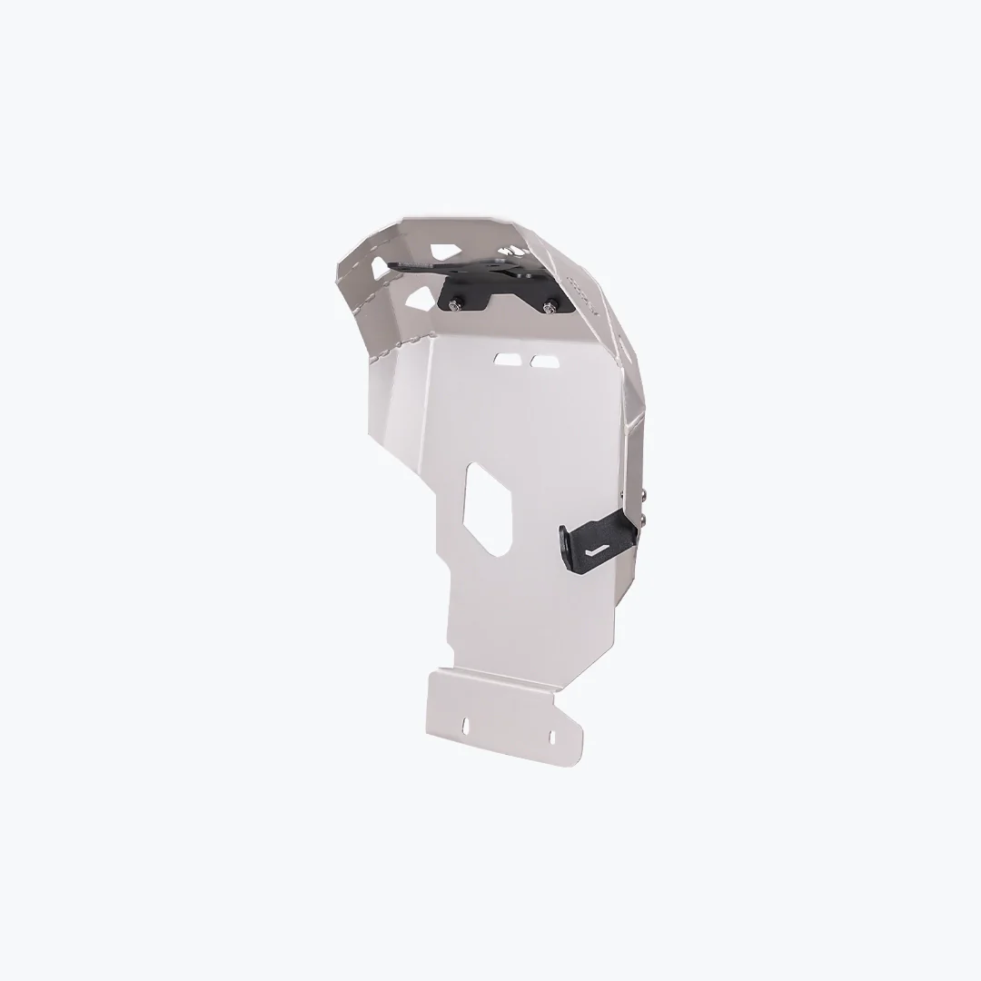 Legundary BMW F900 GS Vambrace Bash Plate Silver - Image 7