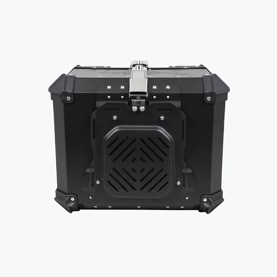 Legundary Fort Knox Series Top Case 55L Aluminium With Backrest Pad - Image 2