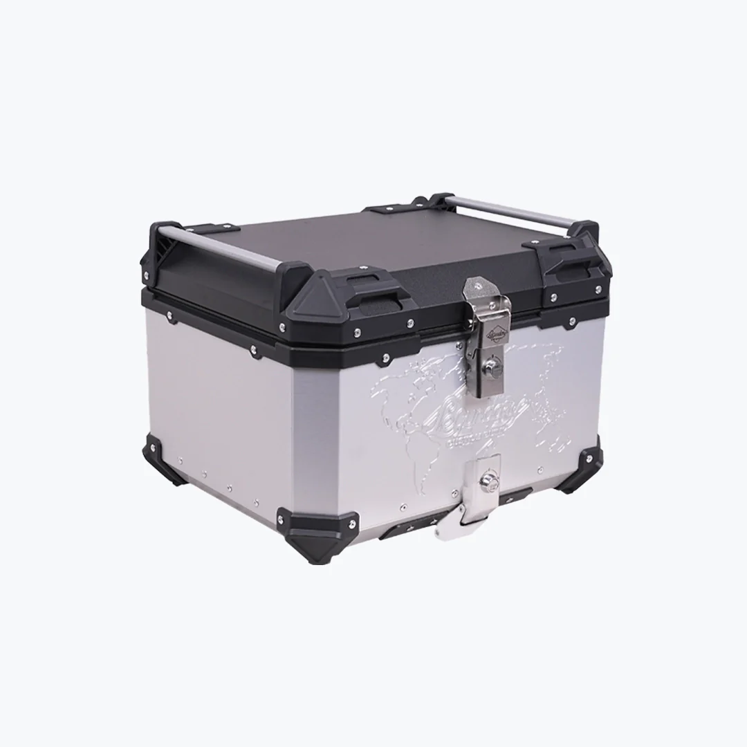 Legundary Fort Knox Series Top Case 55L Aluminium With Backrest Pad - Image 8